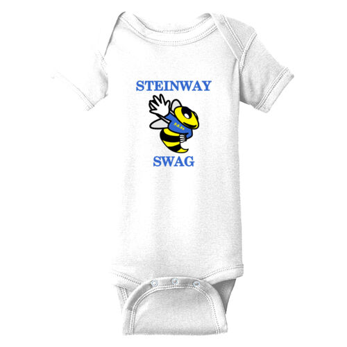 FC - Infant Short Sleeve Baby Rib Bodysuit Thumbnail