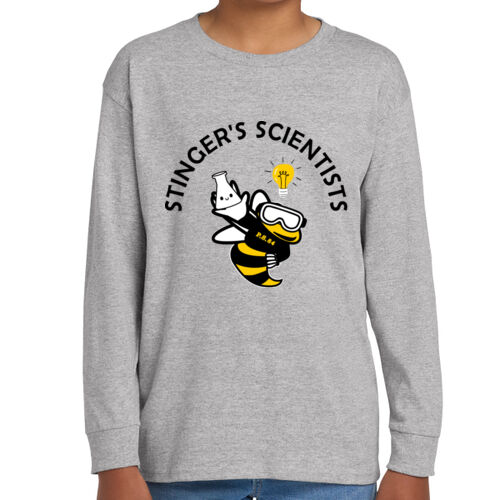 FC & BK - Youth Heavy Cotton 100% Cotton Long Sleeve T Shirt Thumbnail