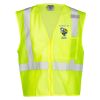 Unisex Single Pocket Zipper Mesh Vest Thumbnail