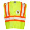 Unisex Contrasting Mesh Breakaway Vest Thumbnail